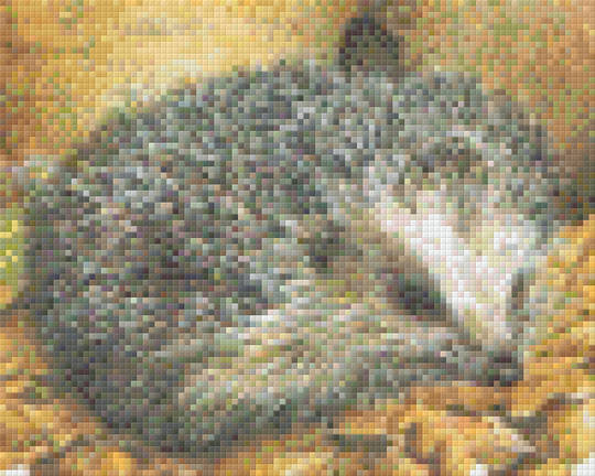 Hedgehog Four [4] Baseplate PixelHobby Mini-mosaic Art Kit